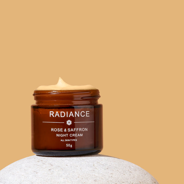 Radiance - Night cream with Saffron and Rose oil