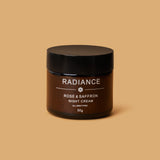 Radiance - Night cream with Saffron and Rose oil